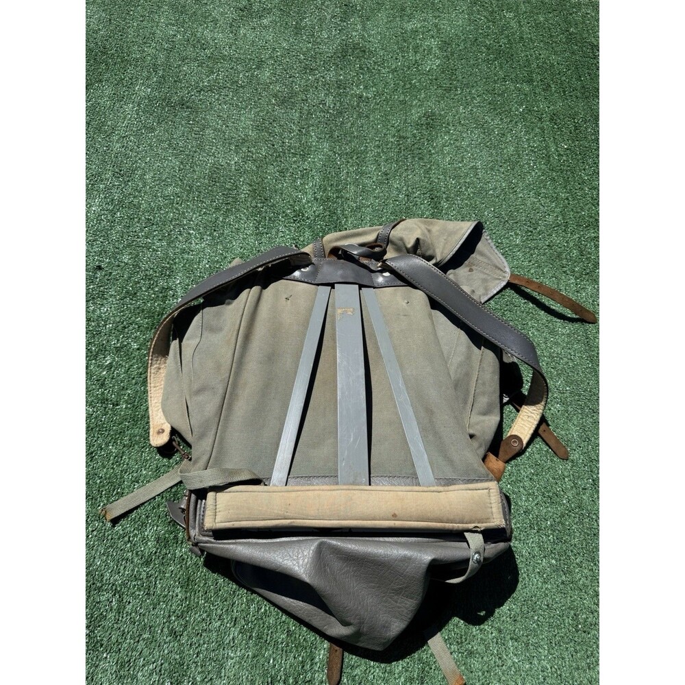 Original Swedish Army WW1 WW2 RUCKSACK BACKPACK RUCK W FRAME